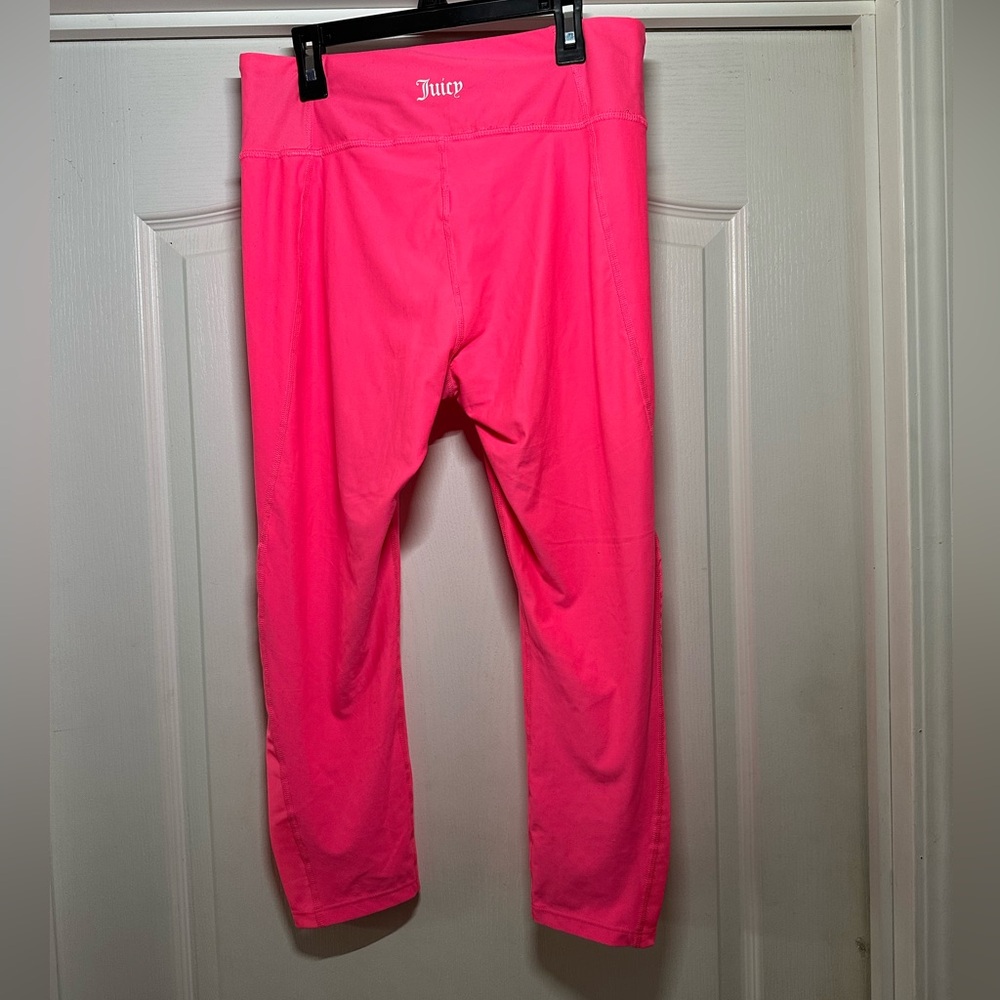 Juicy Couture Vibrant Pink Women’s Leggings Size M